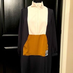 Zara multi colored mini dress